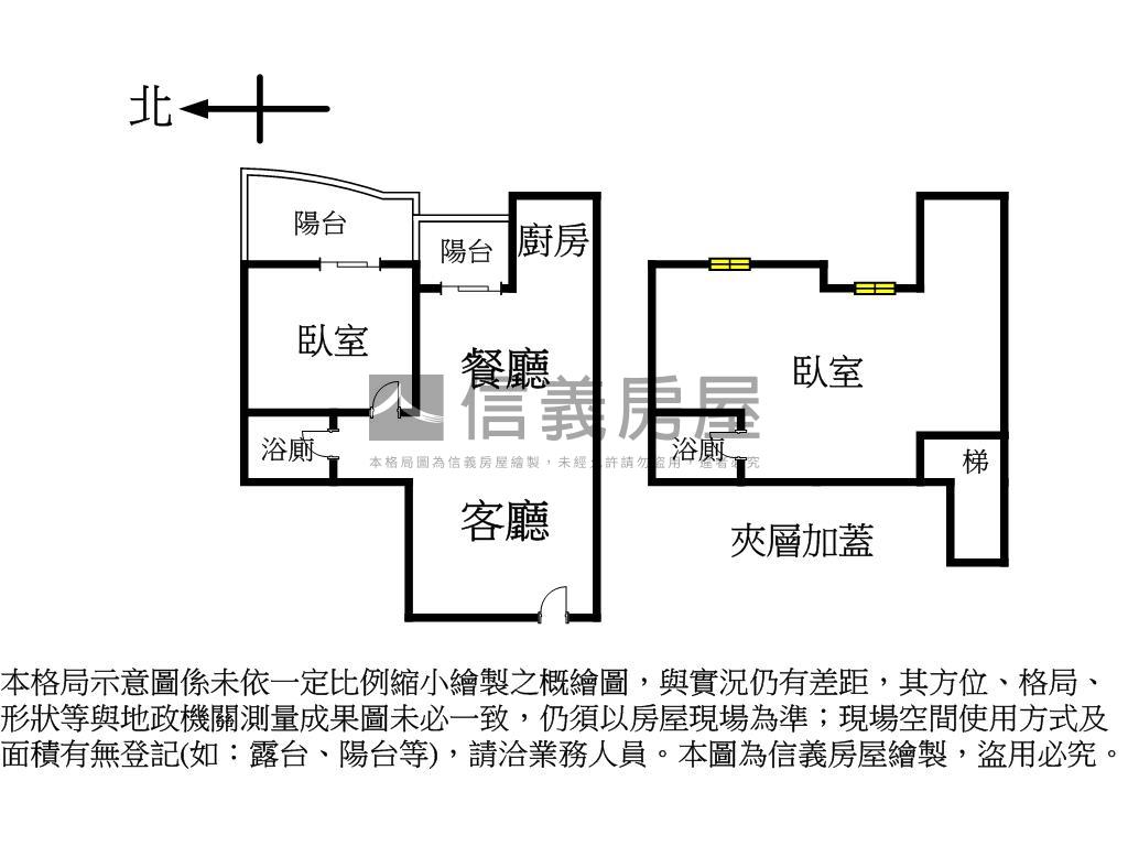 挑高文普小資宅。帶車位房屋室內格局與周邊環境