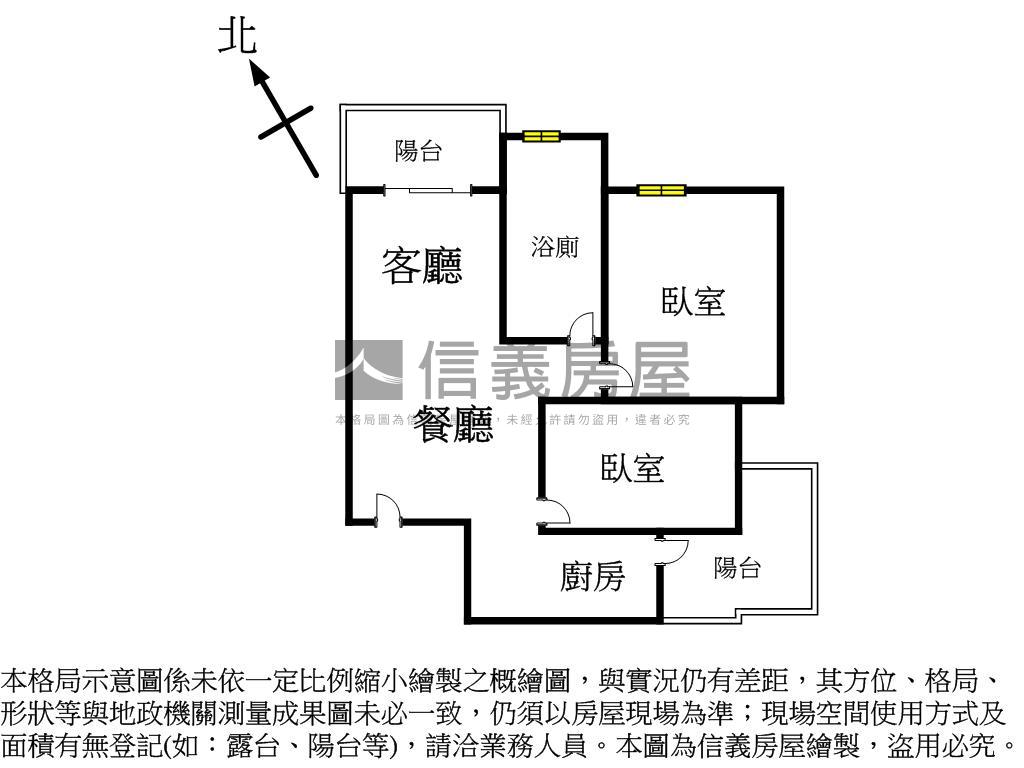 高鐵小清新兩房平車房屋室內格局與周邊環境