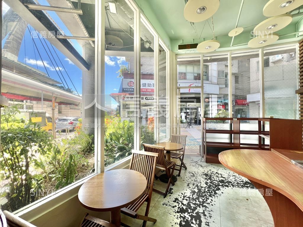 劍潭捷運．三角窗店面房屋室內格局與周邊環境