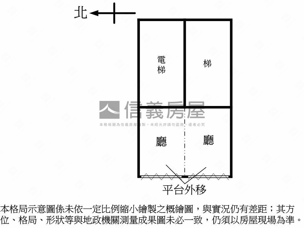 東區全聯超市店面房屋室內格局與周邊環境