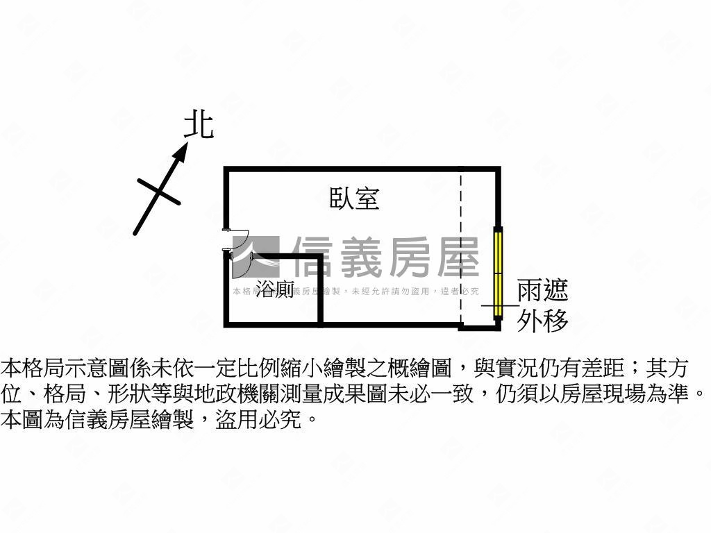 勤益太子三蕃街套房Ａ房屋室內格局與周邊環境