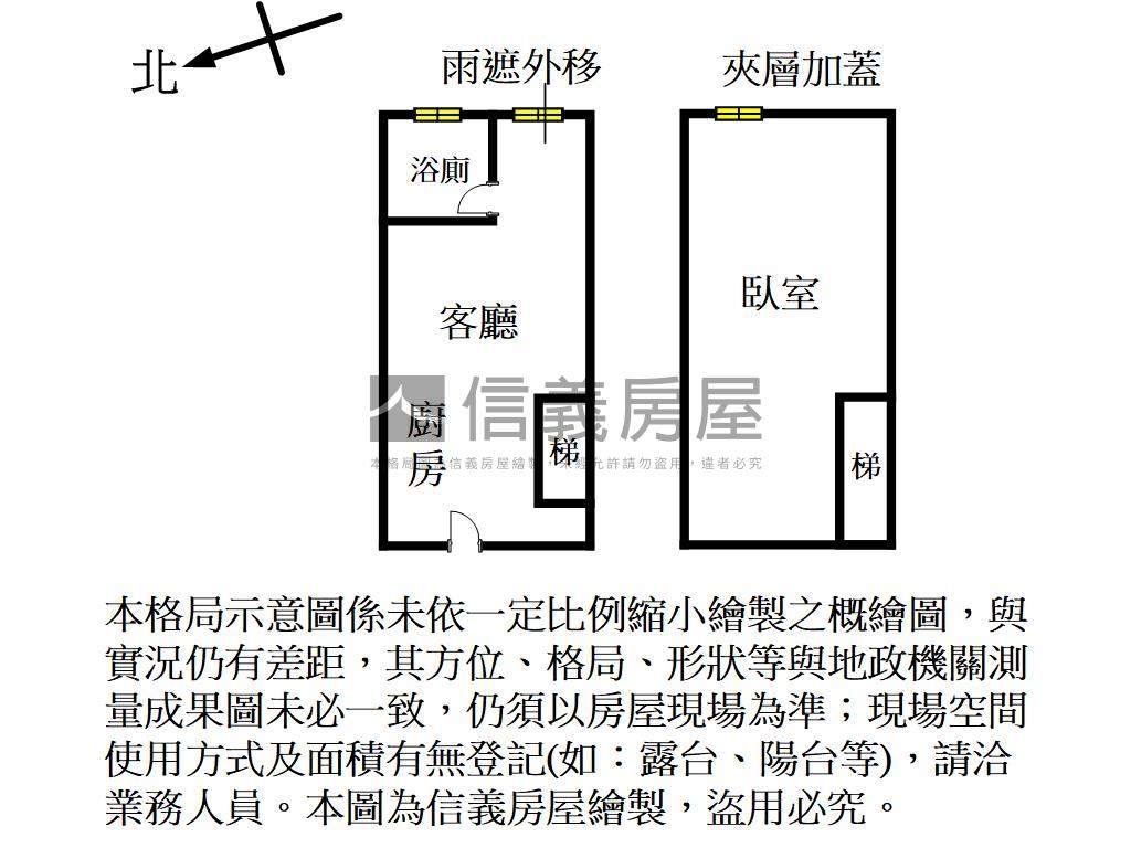 采舍視野魔術大空間房屋室內格局與周邊環境