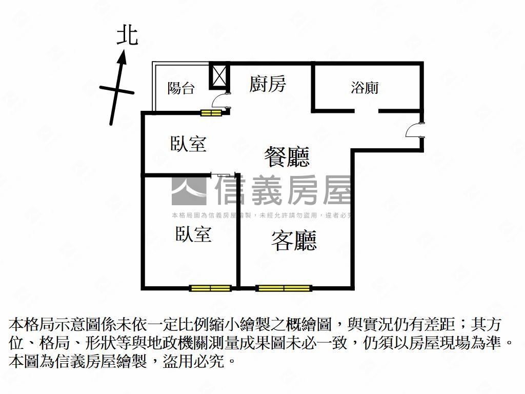 晨均日渼精裝邊間兩房車位房屋室內格局與周邊環境
