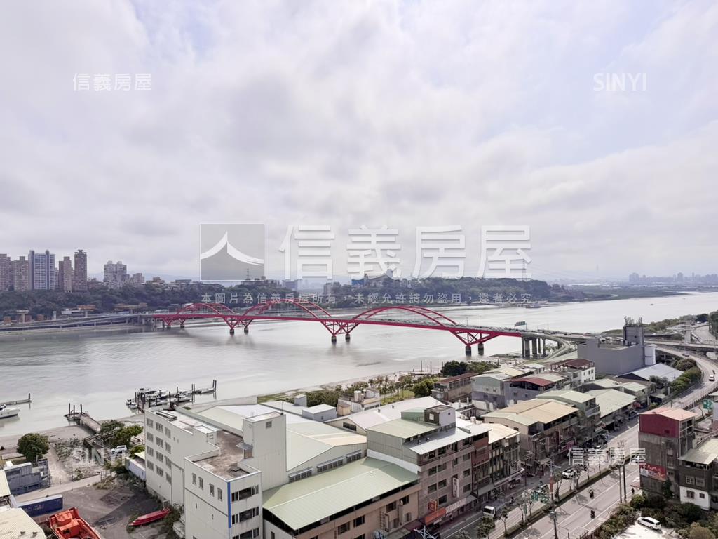 關渡大橋河景樓中樓房屋室內格局與周邊環境