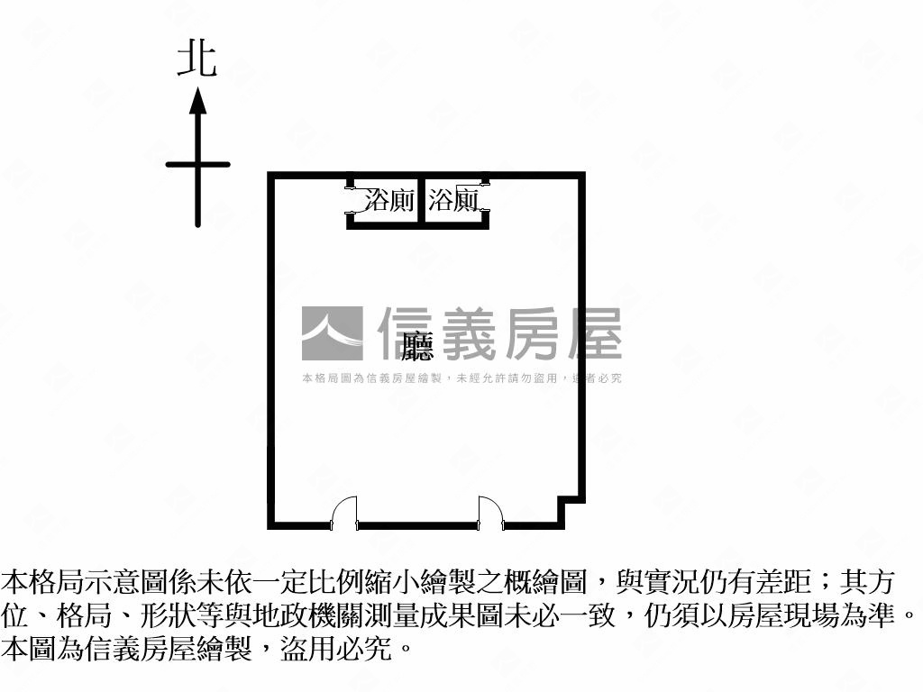 朗朗台大金店面房屋室內格局與周邊環境