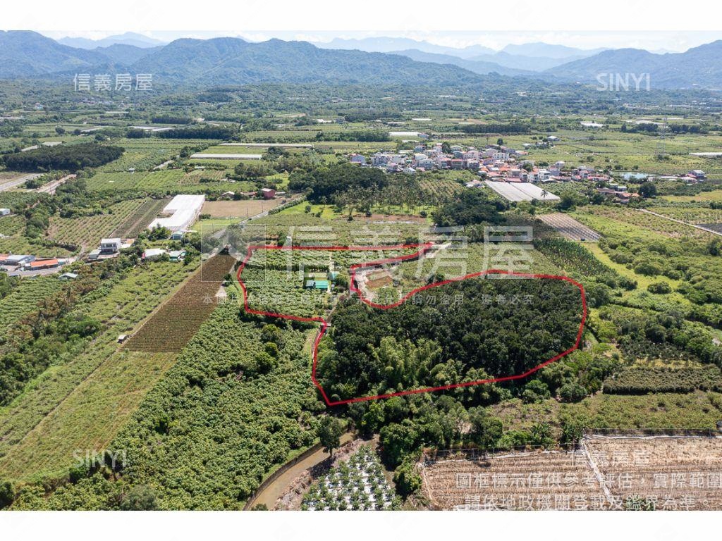 台南玉井約１８４２坪土地房屋室內格局與周邊環境