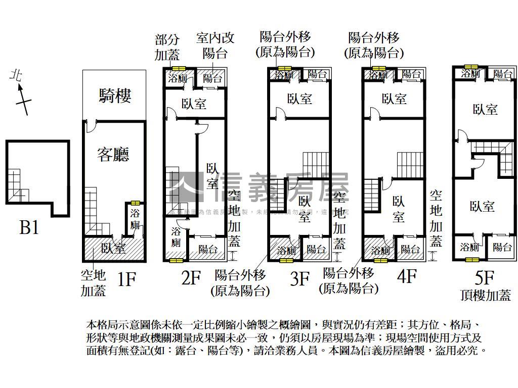 鄭仔寮近新光三越透天店宿房屋室內格局與周邊環境