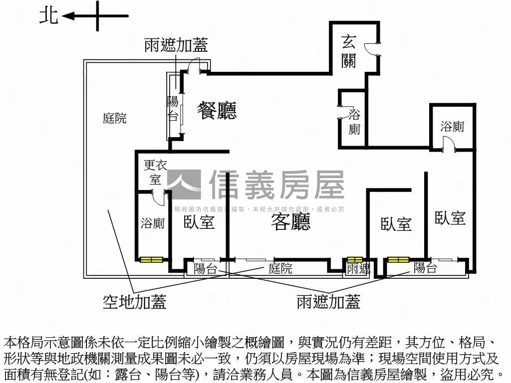 美麗山林慢活三房雙車位房屋室內格局與周邊環境