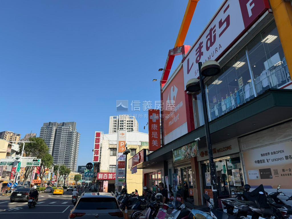 中清經貿美妝採光三房房屋室內格局與周邊環境