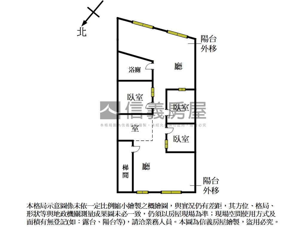 新案近捷運公寓房屋室內格局與周邊環境