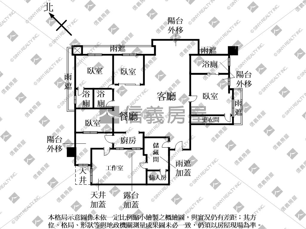 面台大景觀豪宅房屋室內格局與周邊環境