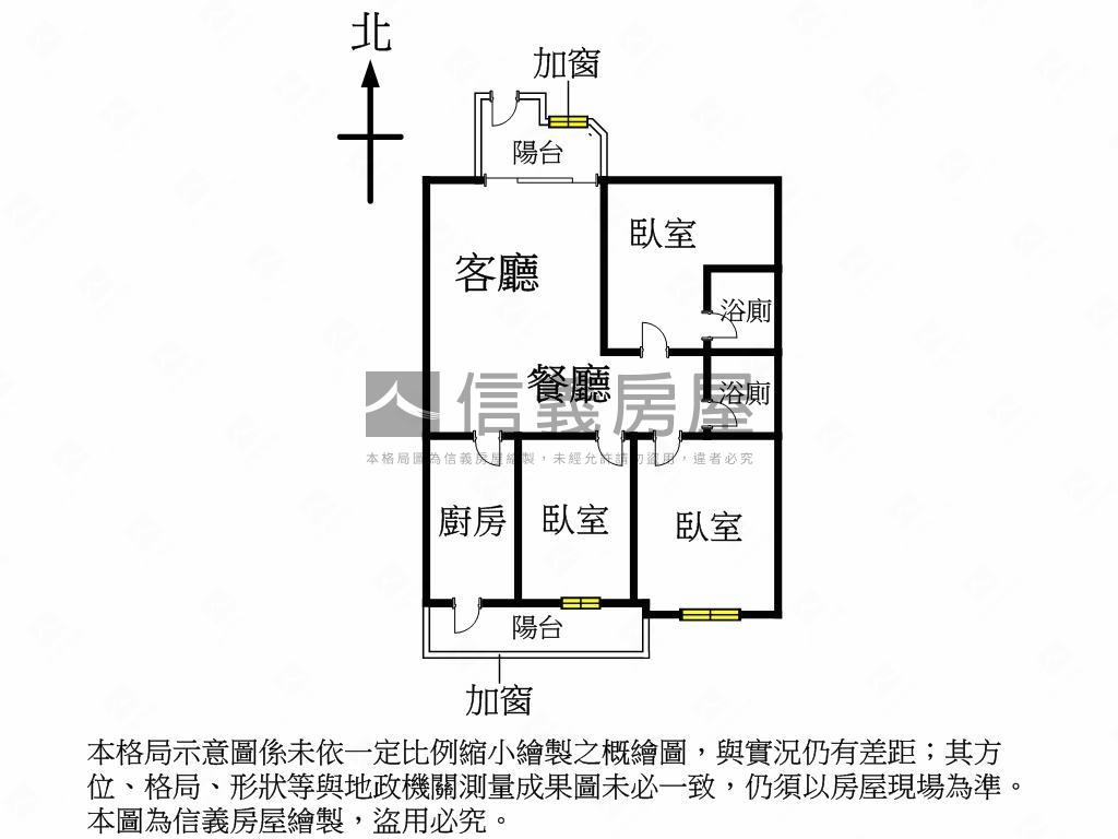 近漢神百貨讚三房＊雙車位房屋室內格局與周邊環境