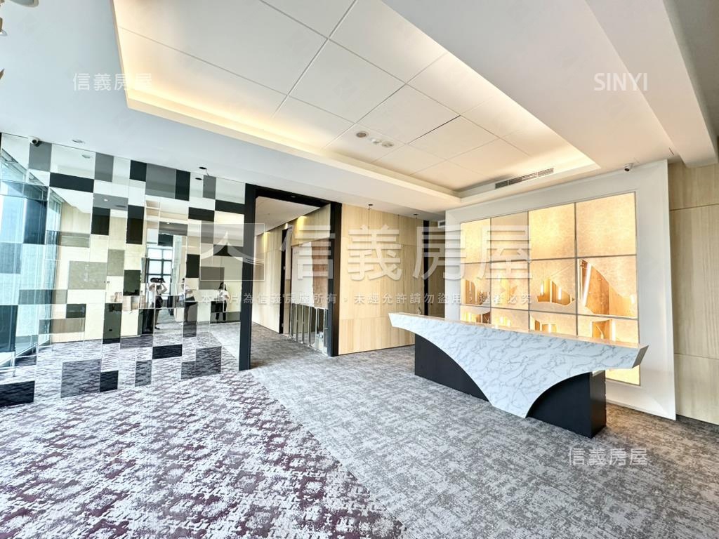 一層一戶大坪數辦公房屋室內格局與周邊環境