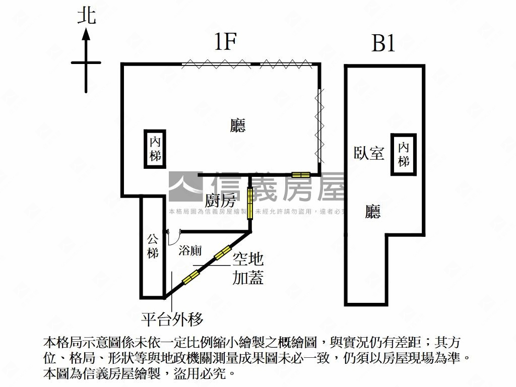 捷運信義安和靜巷邊間店辦房屋室內格局與周邊環境