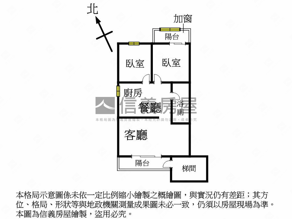 近逢甲雙陽台兩房有車位房屋室內格局與周邊環境