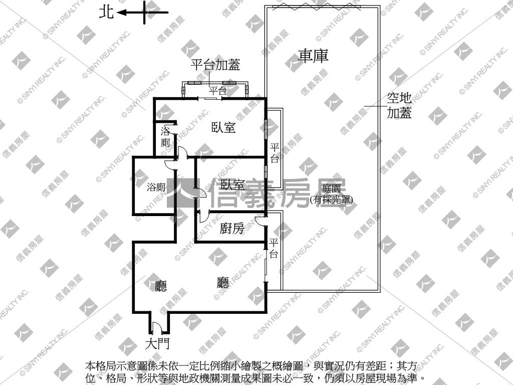 夢想大花園一樓房屋室內格局與周邊環境