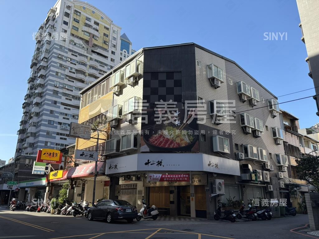 近水安宮大地坪大面寬角店房屋室內格局與周邊環境