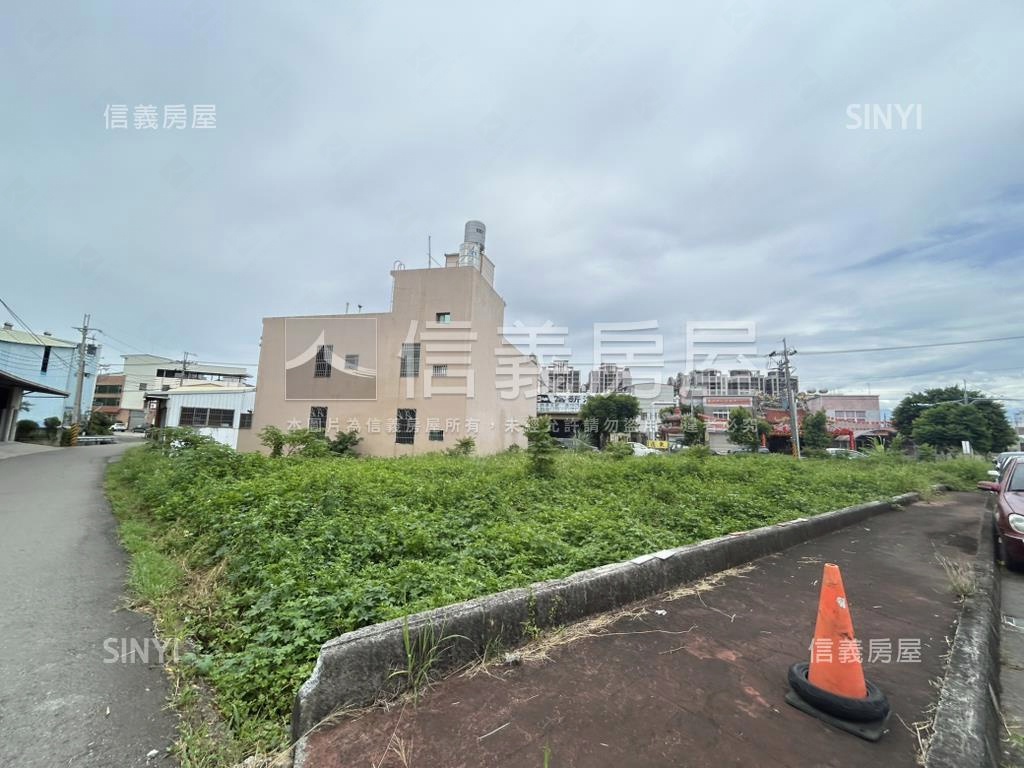 頭份臨路大面寬土地房屋室內格局與周邊環境