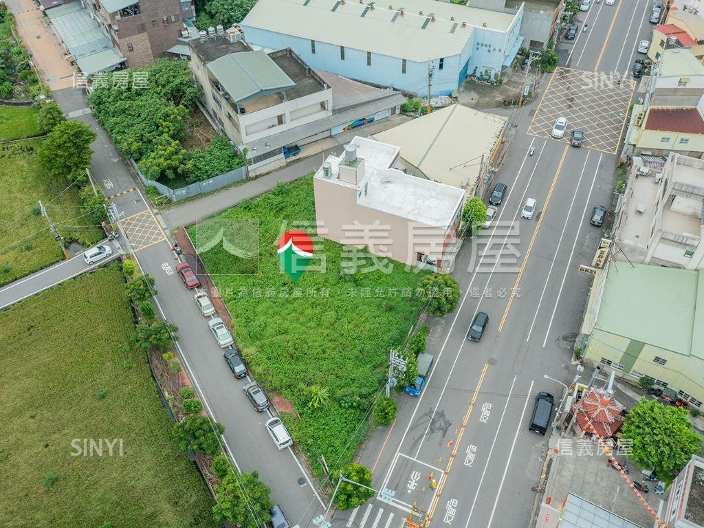 頭份臨路大面寬土地房屋室內格局與周邊環境