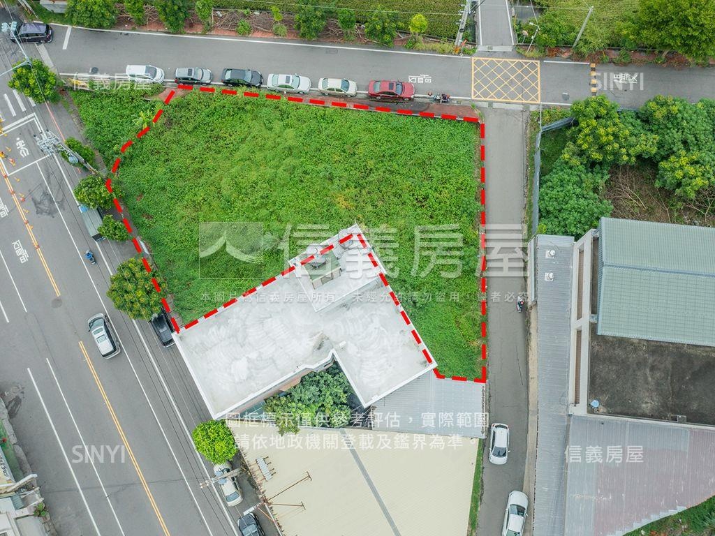 頭份臨路大面寬土地房屋室內格局與周邊環境