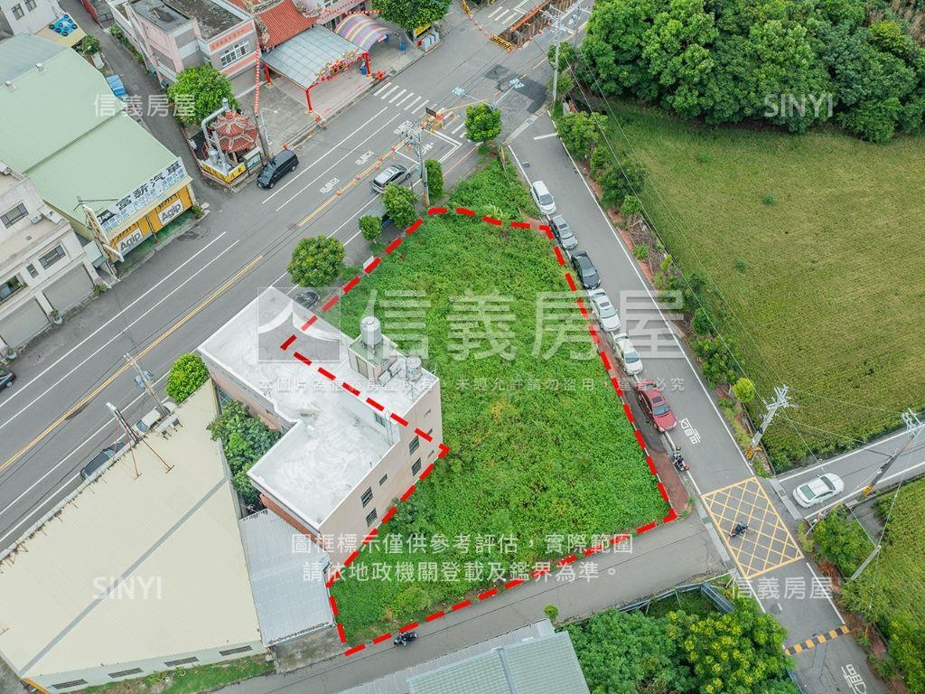 頭份臨路大面寬土地房屋室內格局與周邊環境