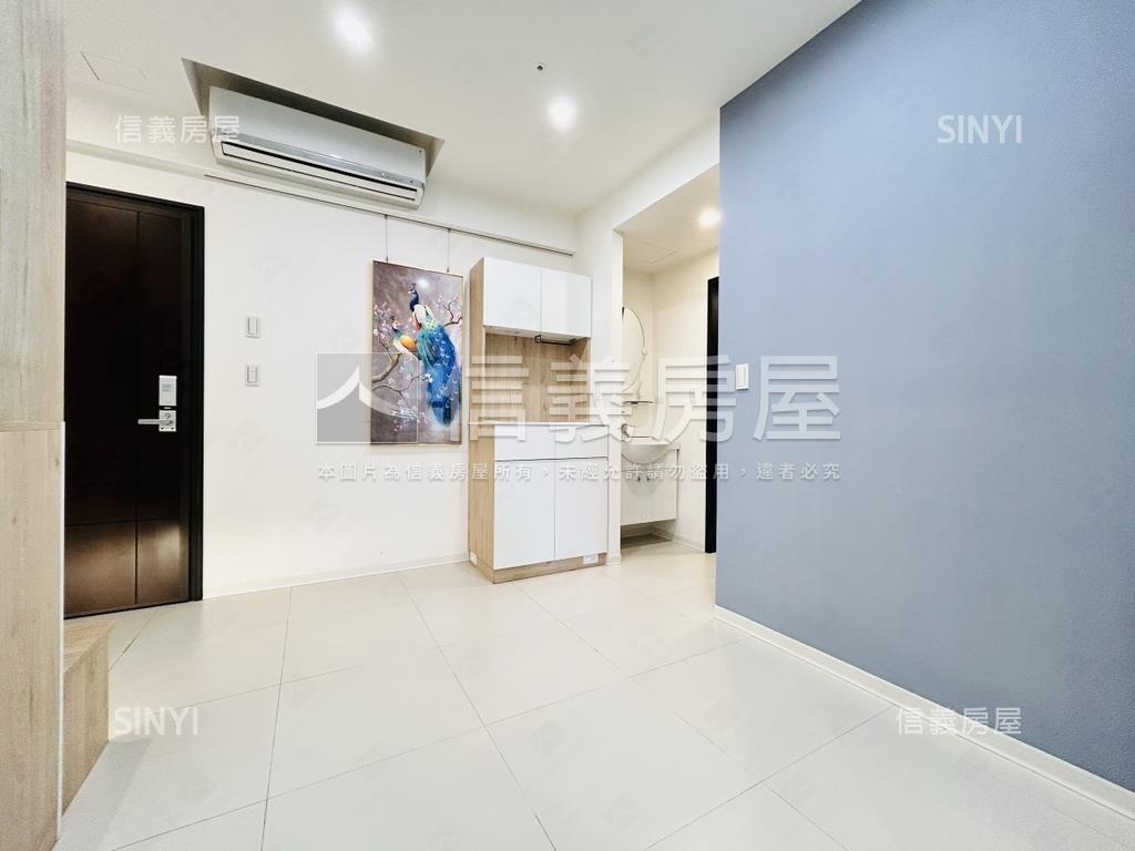 蒙德里安朝南中庭景觀兩房房屋室內格局與周邊環境