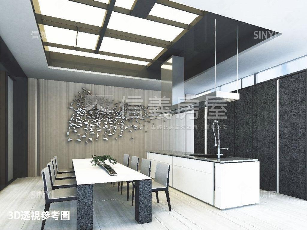 蒙德里安朝南中庭景觀兩房房屋室內格局與周邊環境