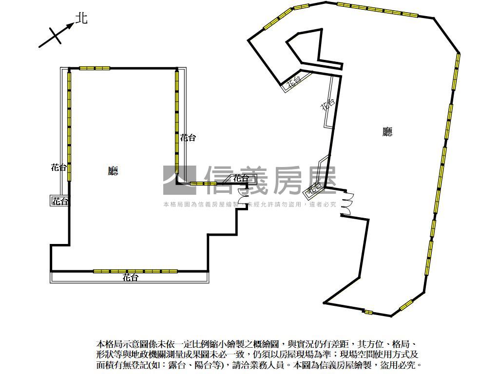 高雄府北精華商用大店辦倉房屋室內格局與周邊環境