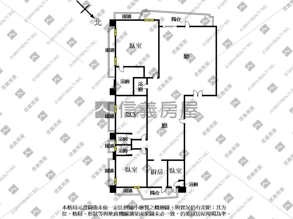 珍藏中央花園次高樓豪邸房屋室內格局與周邊環境