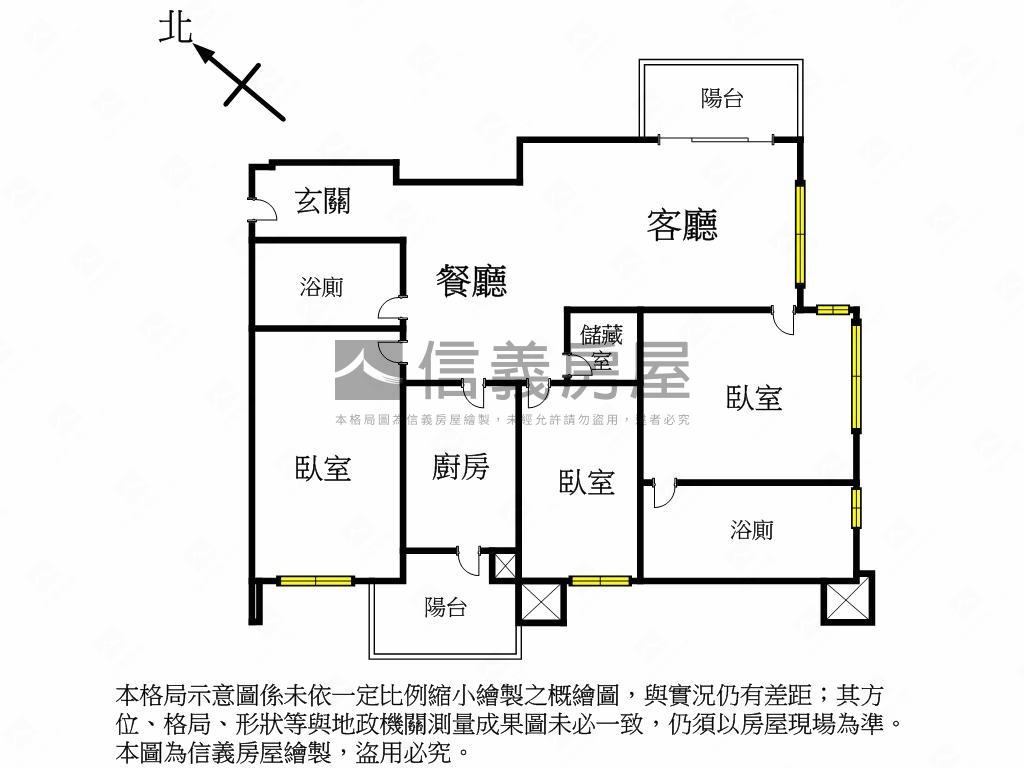 牡丹園‧１０１＆河景３房房屋室內格局與周邊環境