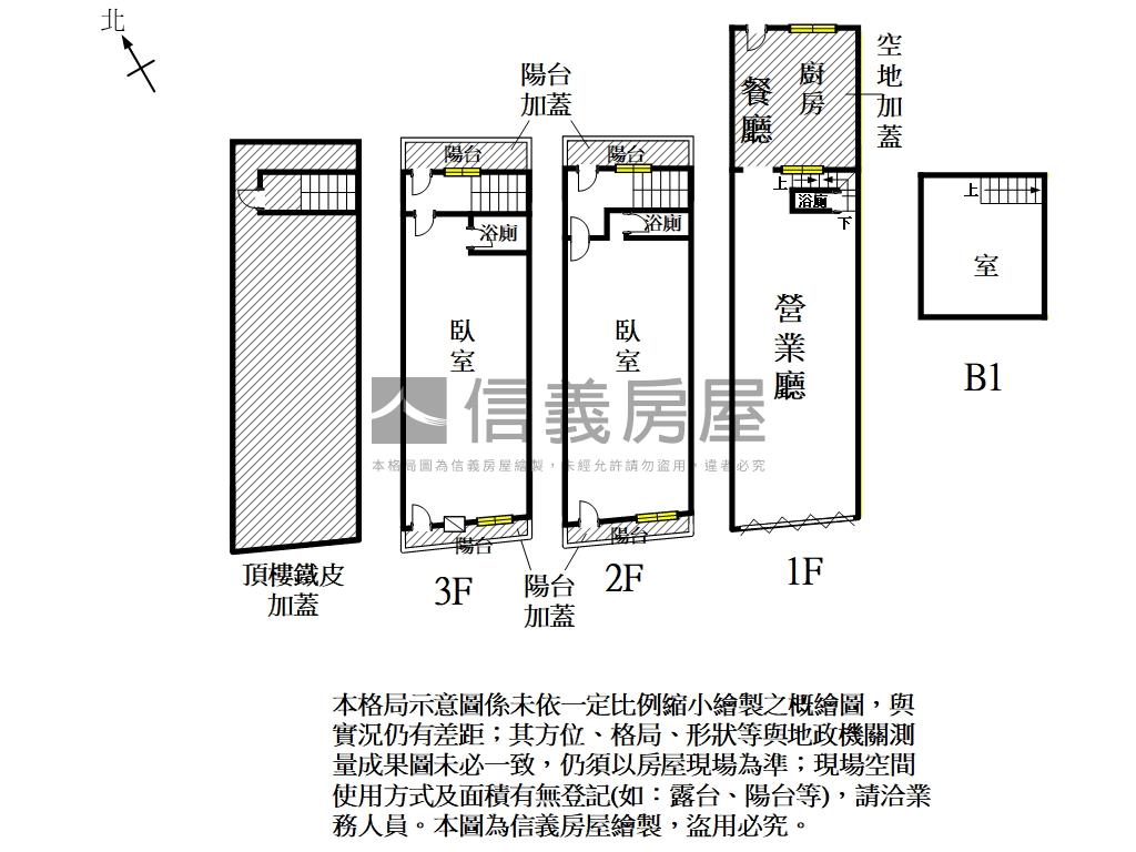 安平路正路面黃金店面房屋室內格局與周邊環境