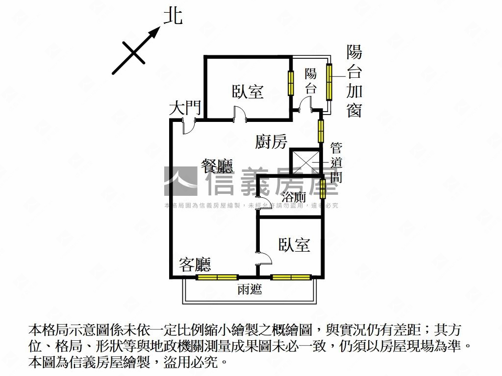 小資兩房幸福成家房屋室內格局與周邊環境