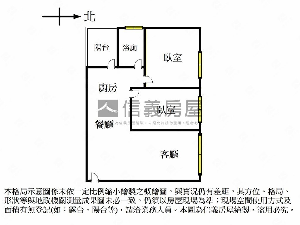 【益翔樂多多】兩房＋車位房屋室內格局與周邊環境