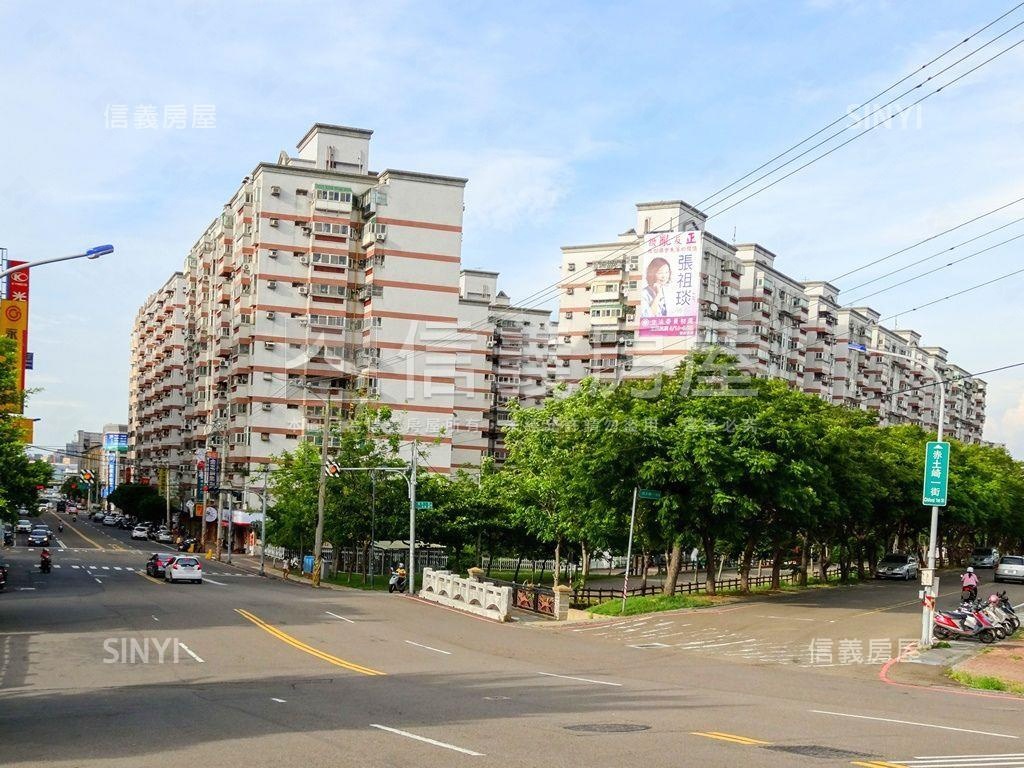 公學新城乙區採光三房房屋室內格局與周邊環境