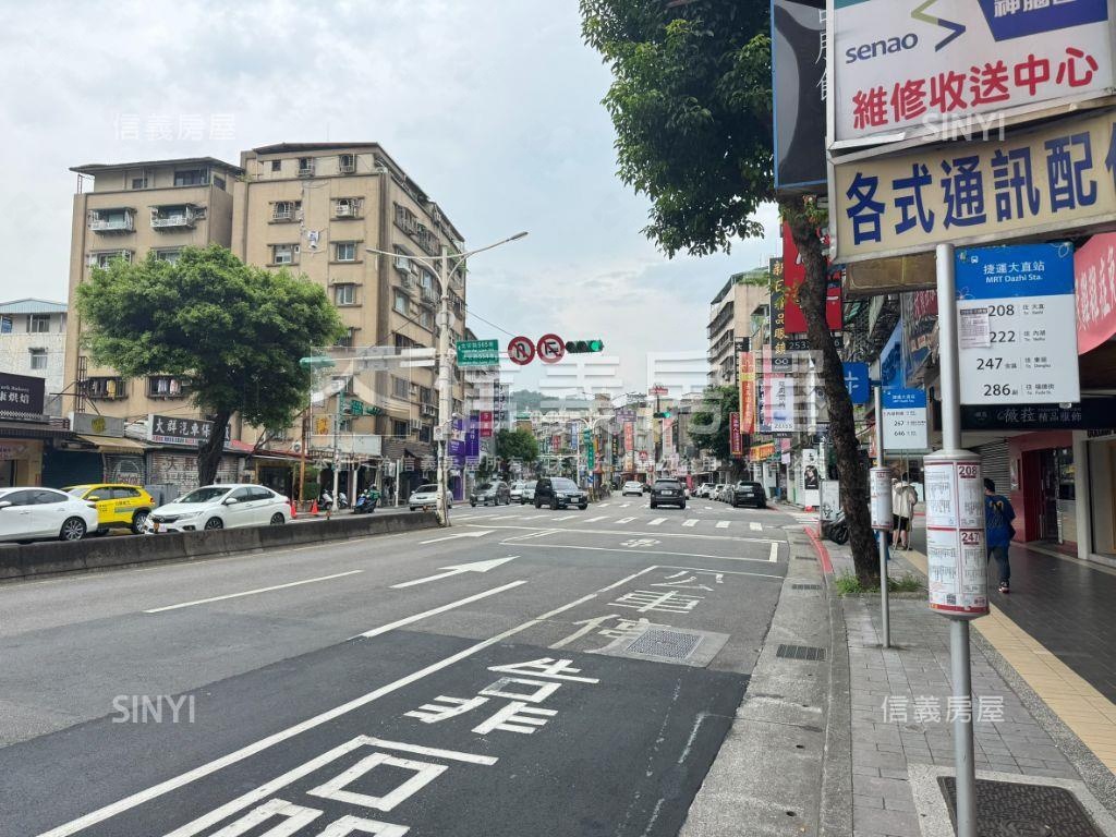 大直正北安路金店面房屋室內格局與周邊環境