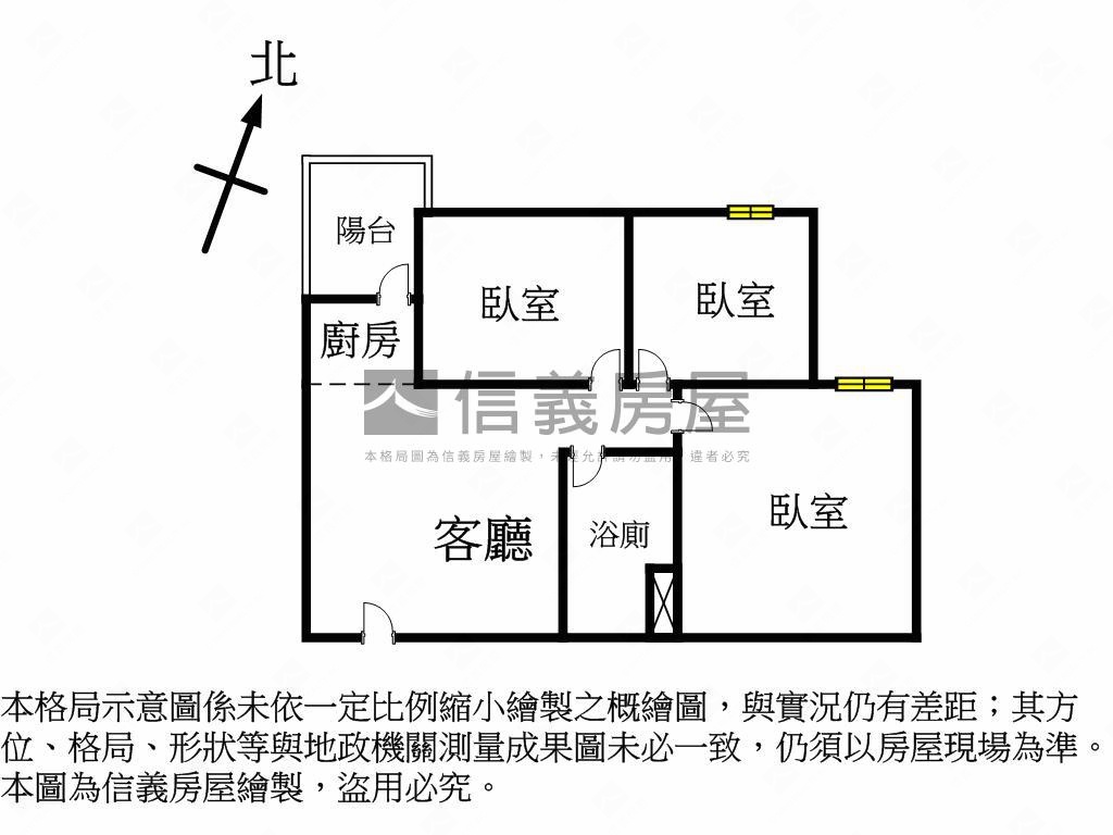 新成屋三房有車位房屋室內格局與周邊環境