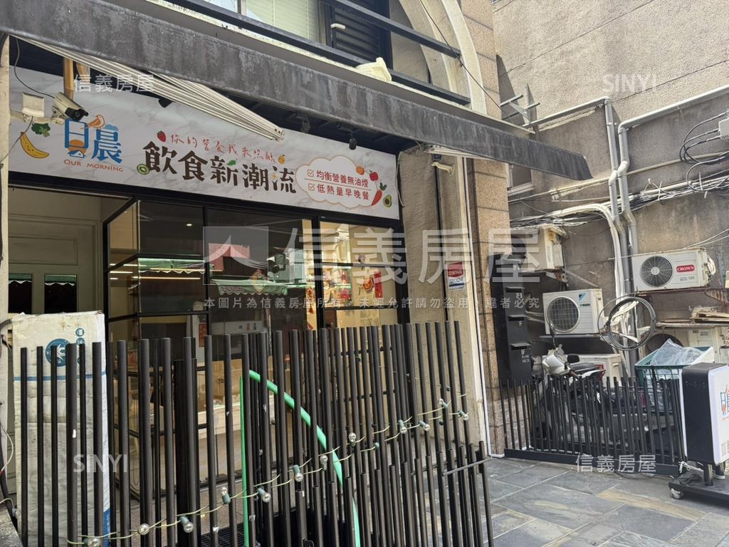 仁愛樓中樓店面分層使用中房屋室內格局與周邊環境