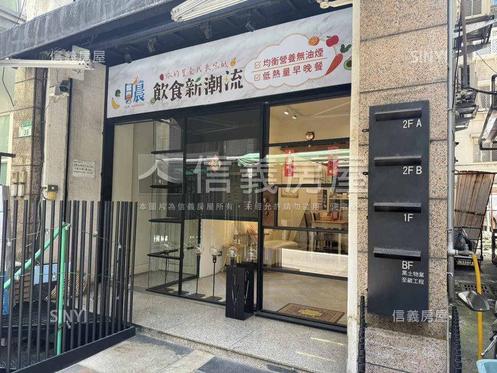 仁愛樓中樓店面分層使用中房屋室內格局與周邊環境