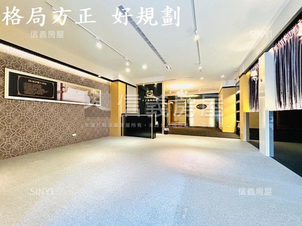 正長安東路上面寬稀有店面房屋室內格局與周邊環境