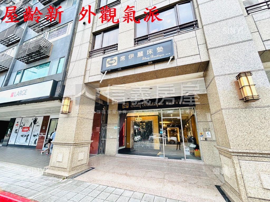正長安東路上面寬稀有店面房屋室內格局與周邊環境