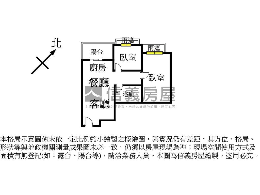 高樓層遼闊景觀戶房屋室內格局與周邊環境