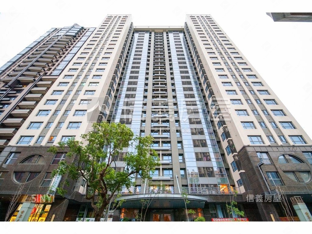 世界之心美視野Ｂ１平車房屋室內格局與周邊環境