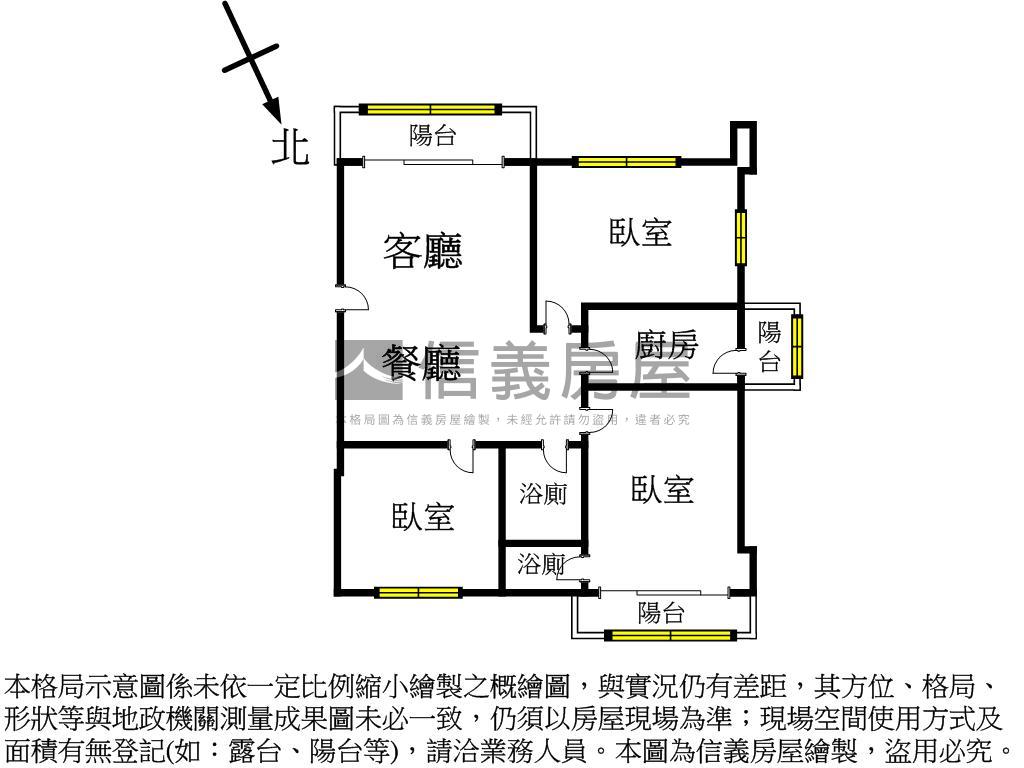 專任徐匯三房車位房屋室內格局與周邊環境