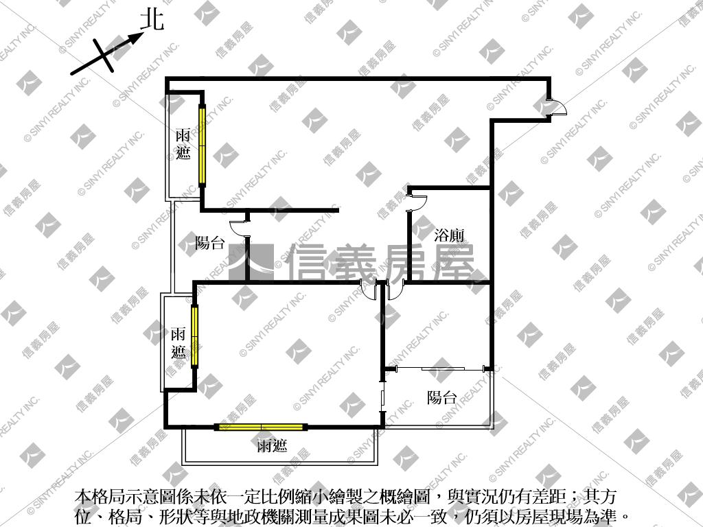 陽光ＰＡＲＫ時尚高樓房屋室內格局與周邊環境