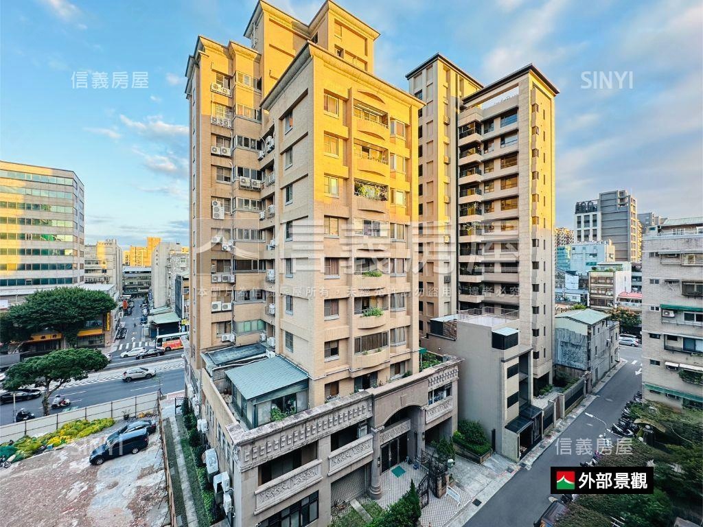 台北龍城稀有電梯頂加房屋室內格局與周邊環境