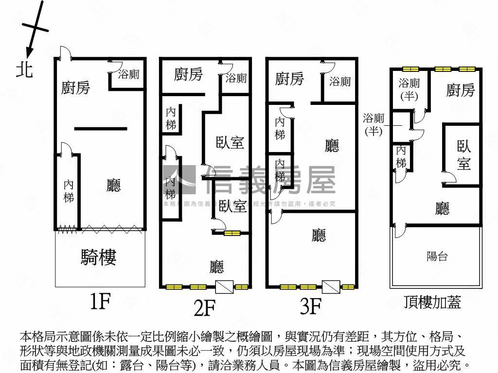 龍門透天店面房屋室內格局與周邊環境