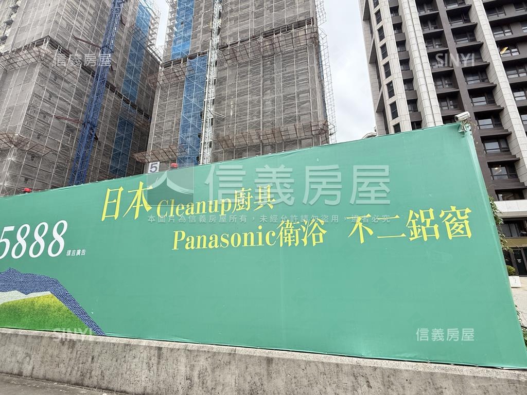 青埔特區璞園露臺三房車位房屋室內格局與周邊環境