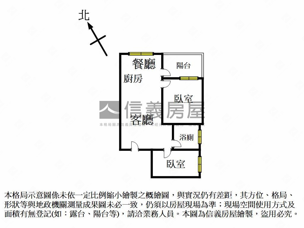大城仰雲北歐風質感兩房車房屋室內格局與周邊環境