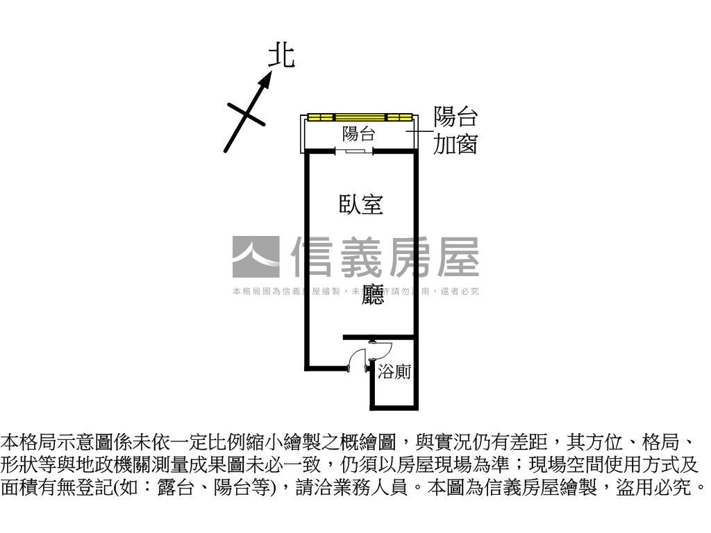 日出印象貴族一房房屋室內格局與周邊環境