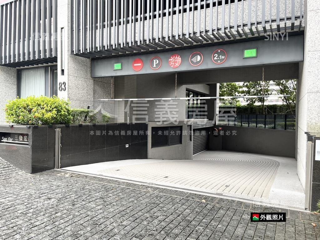 鳳鳴雙學區景觀３房車位房屋室內格局與周邊環境